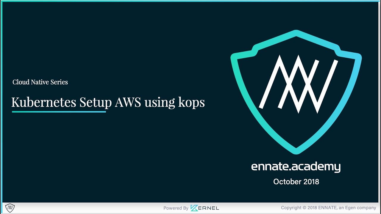 Kubernetes Setup on AWS using kops - YouTube