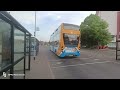 Stagecoach Peterborough 10868 departs Spalding Bus Station on Citi 37 to Peterborough 
