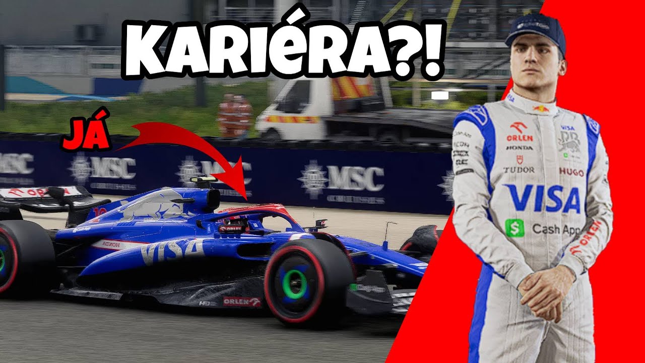 Stal jsem se pilotem formule 1.