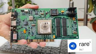 The rarest 3D card I own: Chromatic Mpact 2 on a Pentium II 350