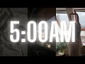 the secret to waking up early