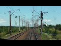 Kyiv-Zaporizhia Intercity Train Ride part 2 (HD front view)