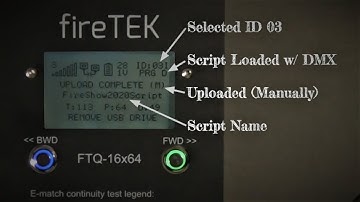 Script Loading with USB Drive - Manual ID Selection