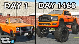 I SPENT 2 MORE YEARS BUILDING A RENTAL BUSINESS WITH $0 AND A TRUCK! | Farming Simulator 22