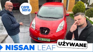 Used Nissan Leaf, a piggy on a cable (TEST PL/ENG 4K) | CaroSeria