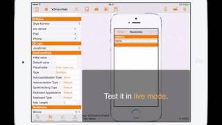 Tutorial Xonion Formdesigner - Place Holder