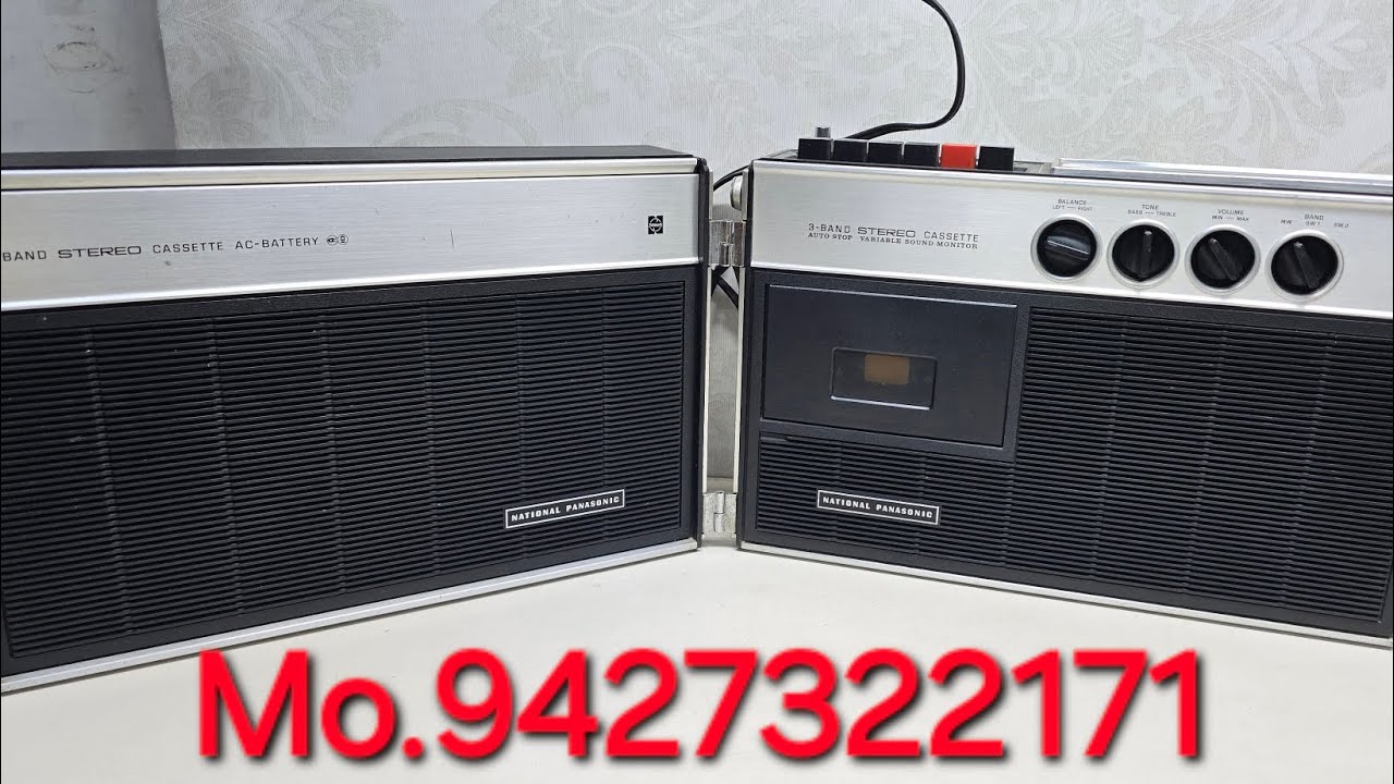 National Panasonic stereo radio cassette recorder Mo.9427322171
