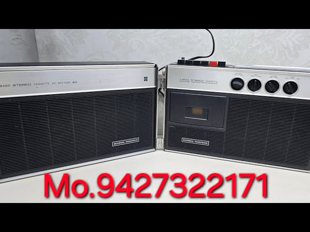National Panasonic stereo radio cassette recorder Mo.9427322171