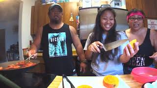 Breakfast with the Olipas Family