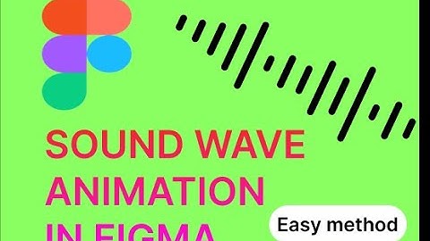 How to make sound wave animation in Figma?