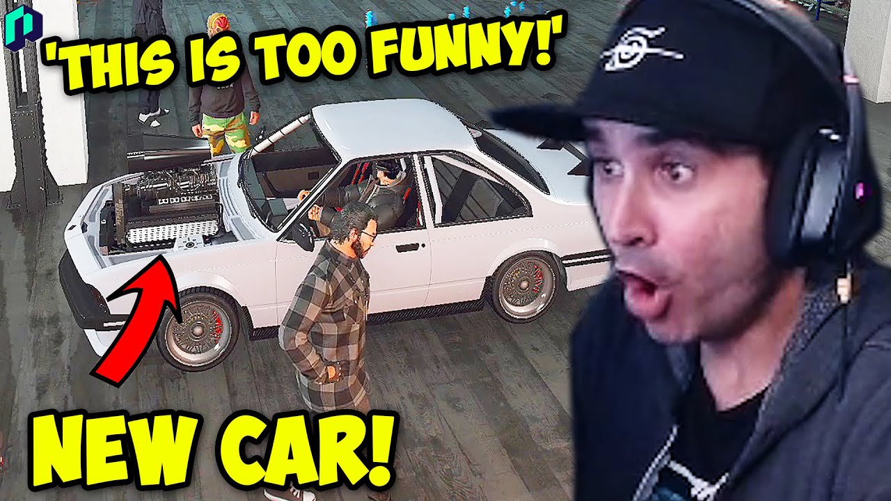 Summit1g Has WAY Too MUCH FUN CUSTOMIZING His NEW CAR! | GTA 5 NoPixel RP