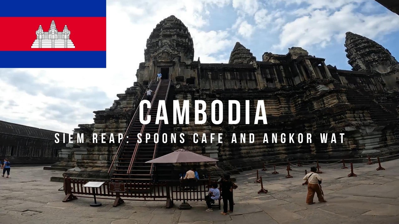 🇰🇭 Cambodia Ep. 1 (Siem Reap): INDIANA Jones Eating FANCY Lunch Then Off to an Adventure!!