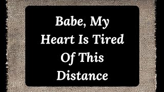 I Just Want To Wake Up Beside You, Babe 🌸🌸 The Love I Carry For You Is Too Big For Distance