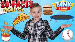 20 facts about me zac family fun pack