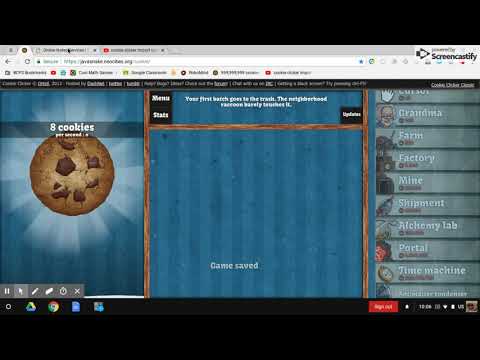 Cookie clicker import code