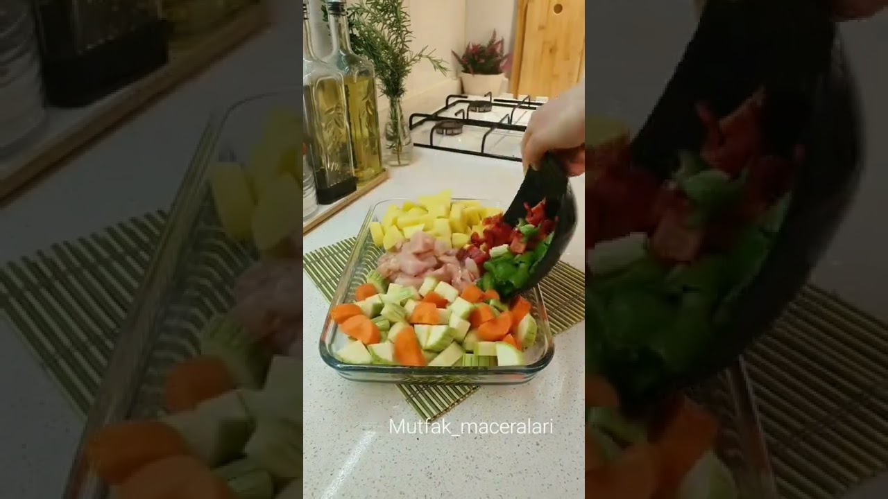 Çokk Pratik Fırında Sebzeli Tavuk Yemeği #recipe #food #shorts #yemek Çokk Pratik Fırında Sebzeli Tavuk Yemeği #recipe #food #shorts #yemek