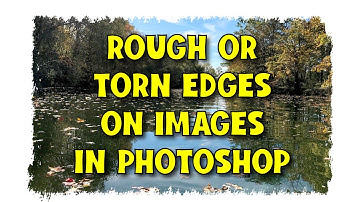 How to create rough or torn edges in Photoshop