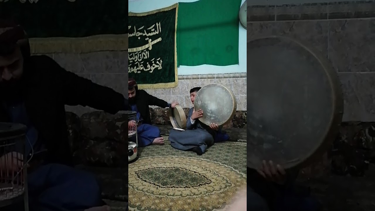 المداح احمد الملادخيل و المداح محمود الازهر النامس .عتابه ومديح