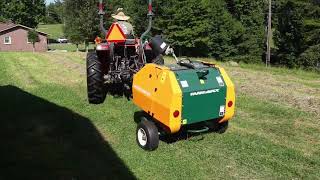 Farm Maxx 330 Small 2x2 Baler- Just Footage Baling! by 8th Day Chronicles 533 views 6 months ago 6 minutes, 26 seconds