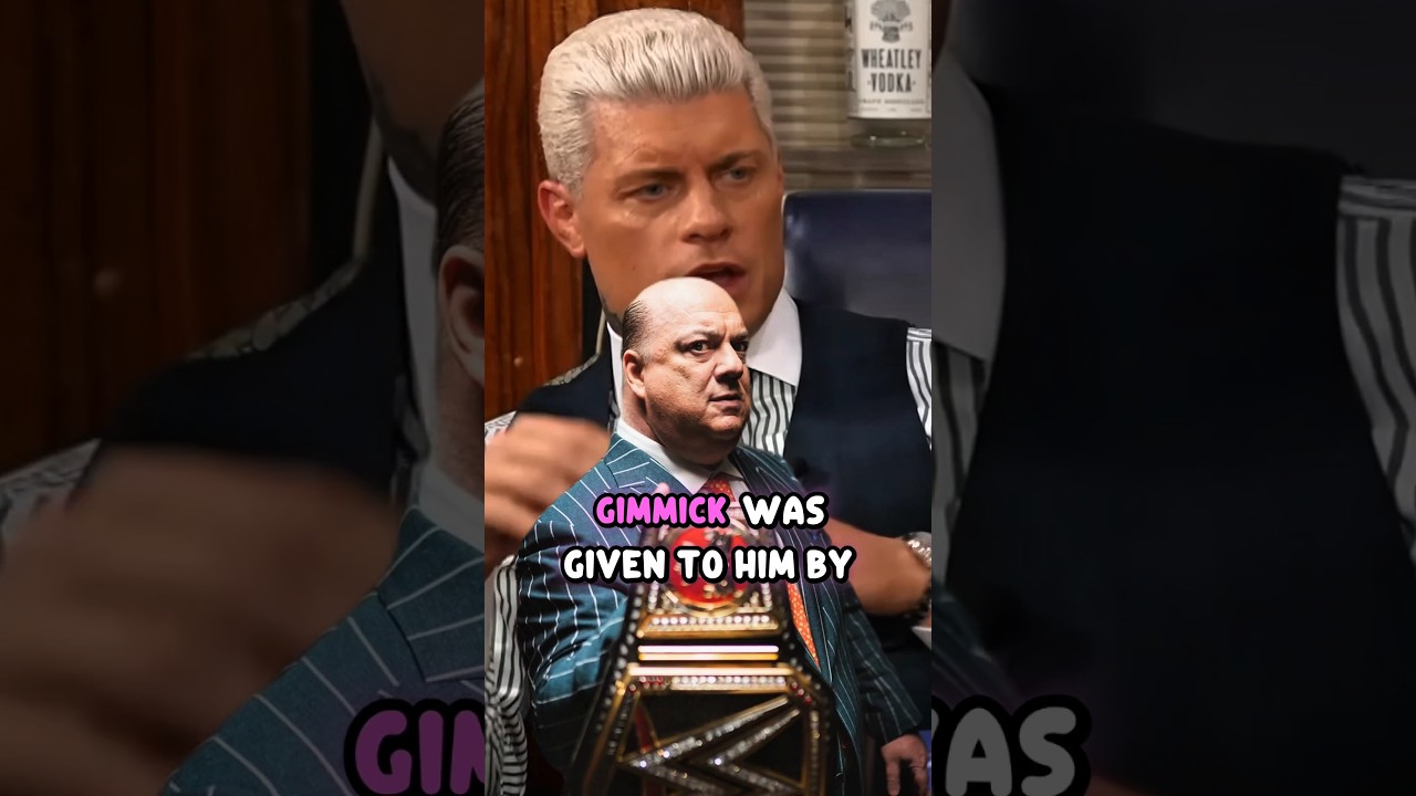 Cody Rhodes Reveals Paul Heyman Created His WWE Gimmick! 🤯🔥