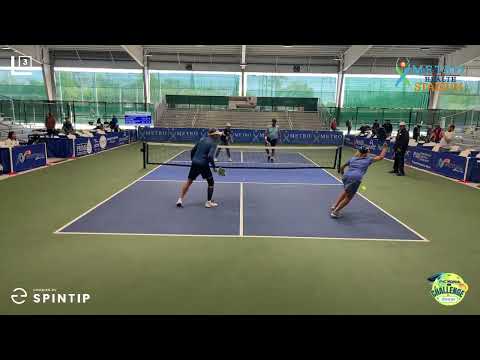 Mixed Doubles 4.5+ 60+ Gold Medal Match Pictona Challenge by Emerge