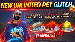 NEW DIVINE PET GLICH 🤯 100% ALL PHONE WORKING 😘STEAL A PET FAST RUNNING TRICK 🤯FREE FIRE CRAFT GLICH screenshot 2