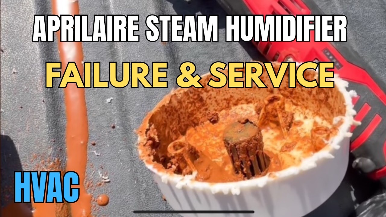 Увлажнитель воздуха для системы отопления, вентиляции и кондиционирования чуть не вышел из строя....