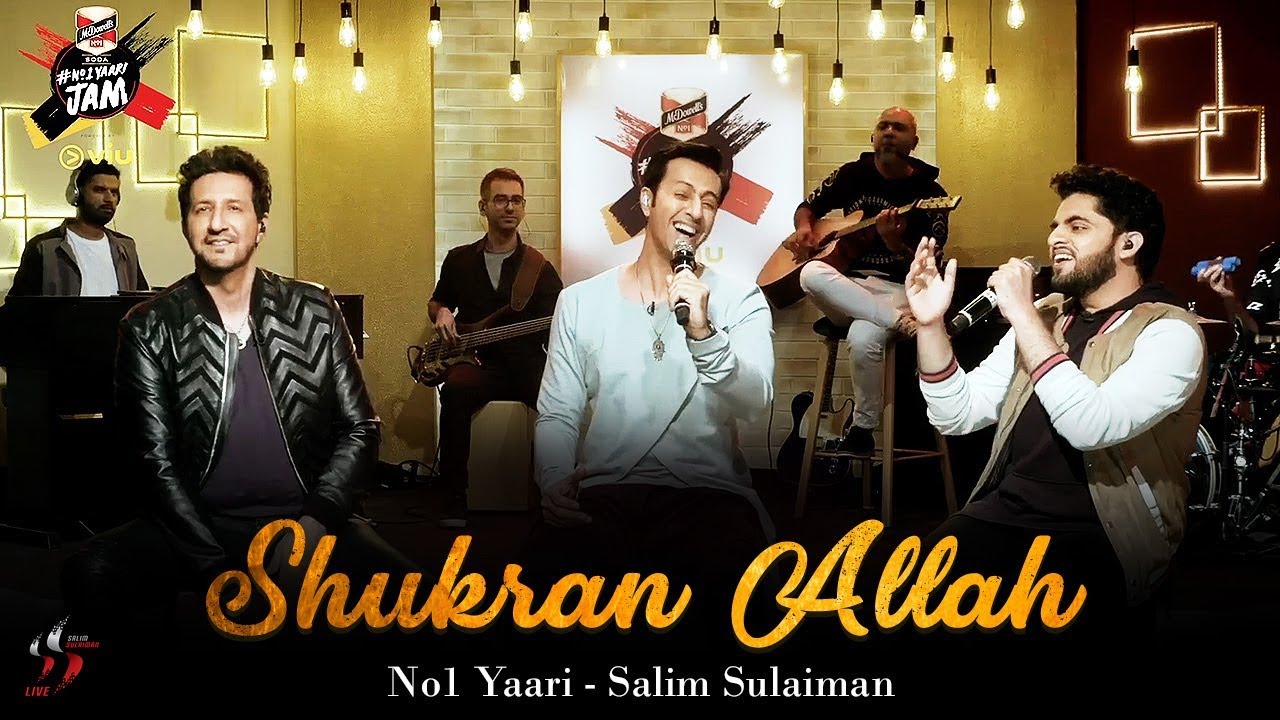 Shukran Allah   Kurbaan  Salim Sulaiman  Raj Pandit  No1 YAARI JAM