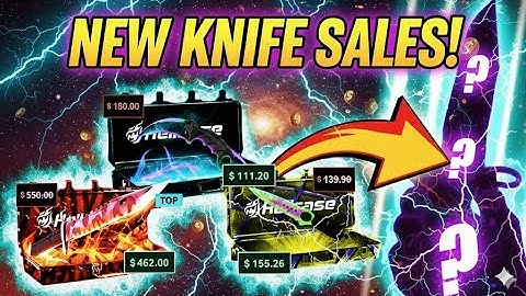 HUGE KNIFE SALES ON HELLCASE ! ! !? ! HELLCASE 2025 !