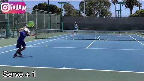 Serve + 1 drill with Joel Myers