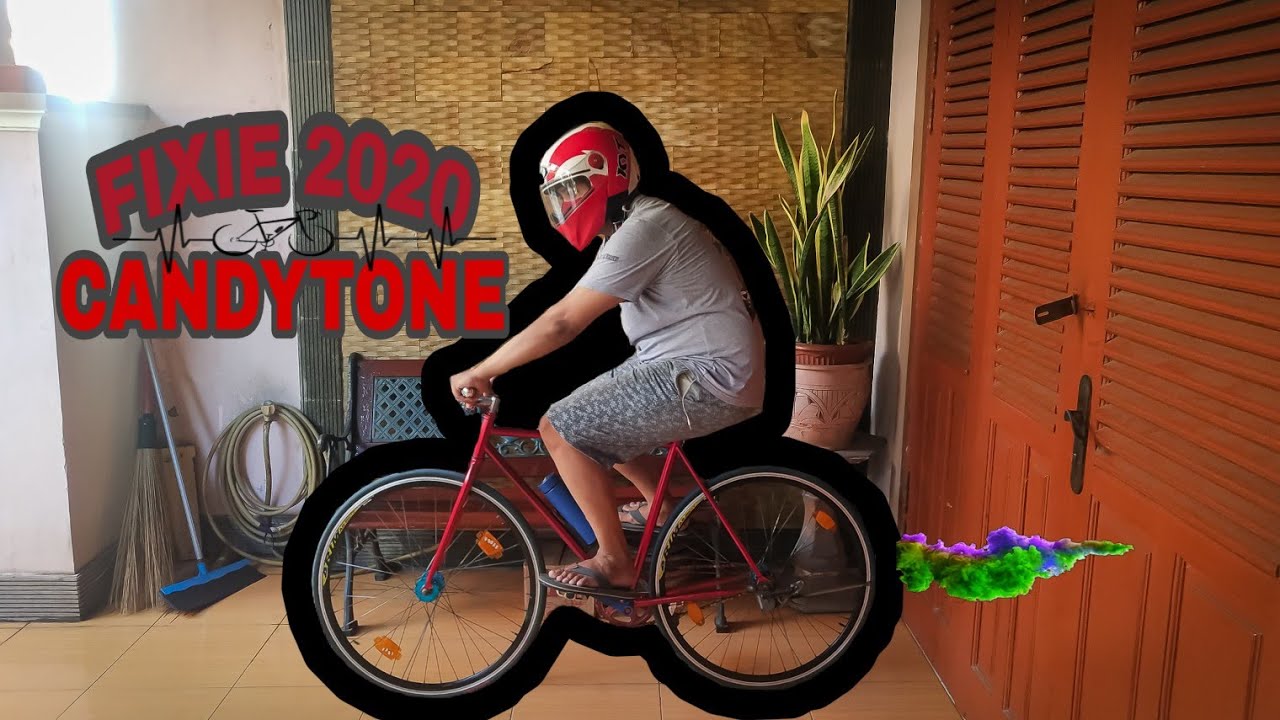 PILOX SEPEDA FIXIE CANDYTONE - YouTube