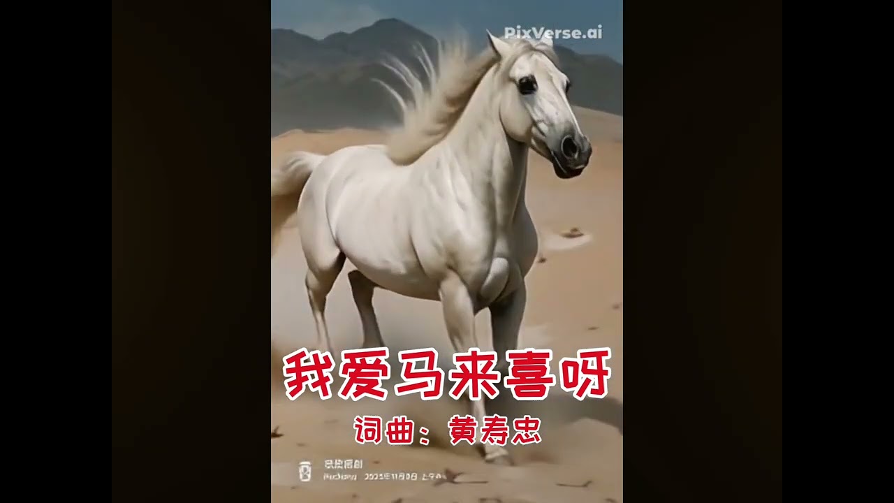 2026丙午賀歲馬來西亞原創歌曲《我愛馬來喜呀》🏮詞曲：黃壽忠🏮翻抄必究