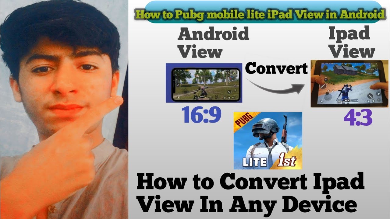 how to Play Pubg mobile lite iPad View in Android device|iPad View Kasa