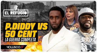 50 Cent le declara guerr@ a P. Diddy: Sylvia explica el ORDEN CRONOLÓGICO de todo