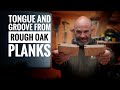 How To Make Tongue and Groove wooden cladding from scratch!