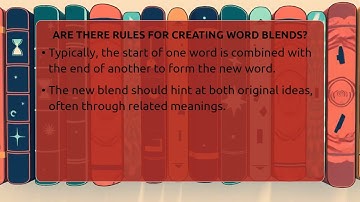 Are There Rules For Creating Word Blends? - The Daily Definition