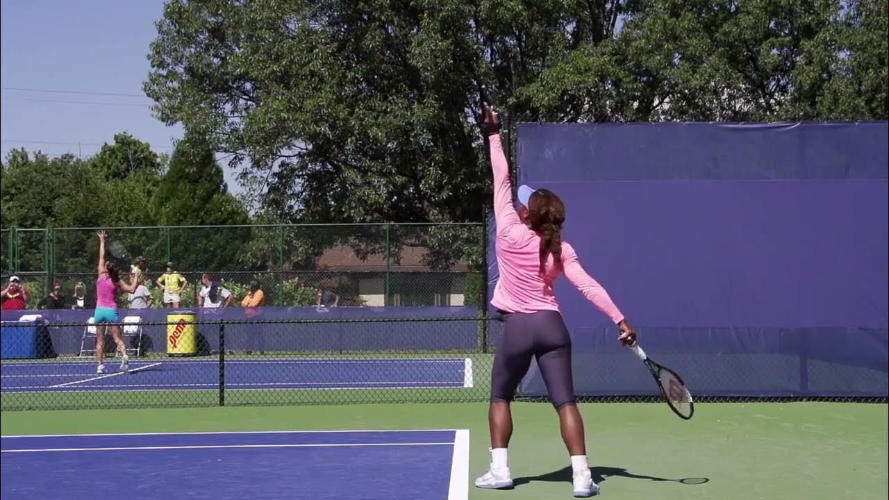 Serena Williams Serve Slow Motion /セレナのサーブ（スロー） YouTube