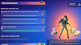 Fortnite Complete Horde Rush: Nitemare Two - How to Complete Fortnitemares Quests screenshot 3