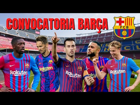 ATENCION!! CONVOCATORIA DEL BARCELONA CONTRA OSASUNA/ Noticias del Barcelona Hoy