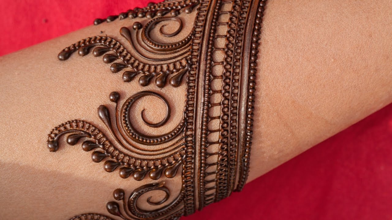 Full hand bridal mehndi design simple back hand|| Unique mehndi design|| Stylish mehndi design||