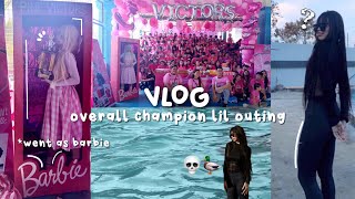 LIL OUTING VLOG🌊🏊🏻‍♀️ | cheerdance&sports, team champion, pink victors🎀🎧