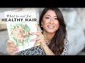 What to eat for HEALTHY hair