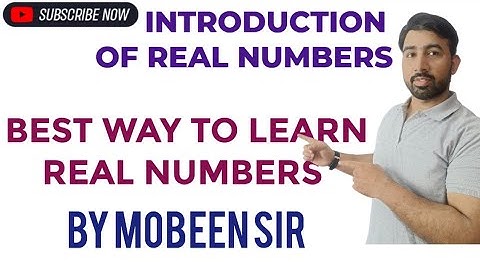 INTRODUCTION OF REAL NUMBERS|CLASS 10 ||M.L.AGGARWAL||BY MOBEEN SIR||@mathnasium_MBD