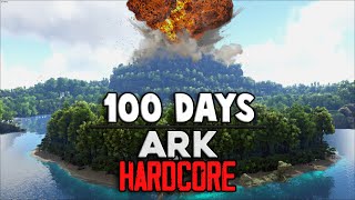I Spent 100 Days on a Deserted Island in ARK and Here's What Happened