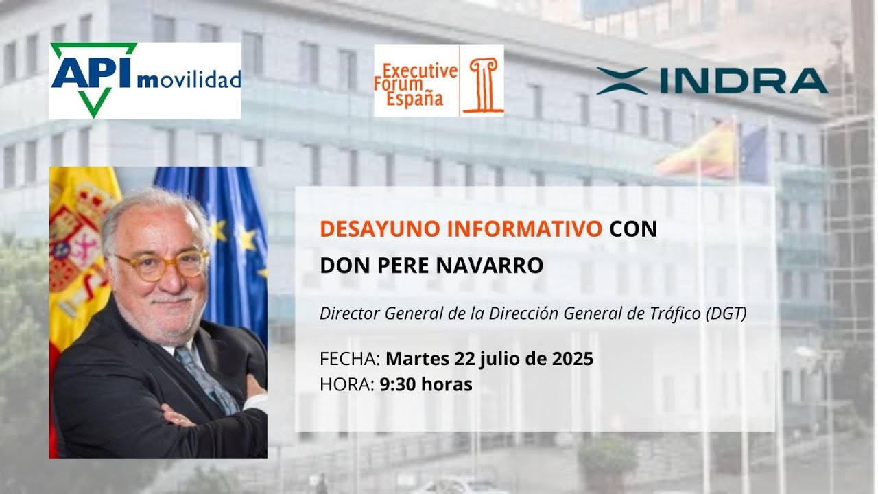 Pere Navarro presenta los desafíos actuales y futuros de la movilidad y la seguridad vial