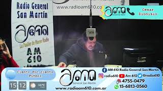 🎙- | - Cien Por Ciento Futbol - | - 📅 19/05/2022 - | - 📻 AM 610 Radio General San Martín