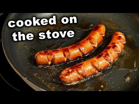 How To Cook: Hot Dogs on the Stove | in a pan