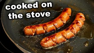 How To Cook: Hot Dogs on the Stove | in a pan