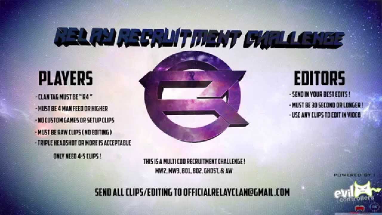 Relay: 1.5k Recruitment Challenge | Powered By: Evil Controllers