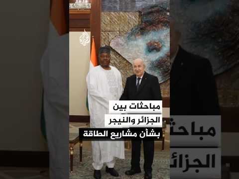 مباحثات بين الجزائر والنيجر بشأن مشاريع الطاقة